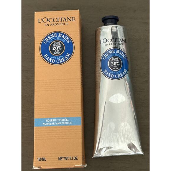 L’Occitane Shea Butter Hand Cream 20% Butter Enriched Nourishing Moisturiser NIB - Picture 2 of 8